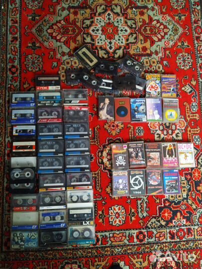 Аудиокассеты Sony,Basf, TDK