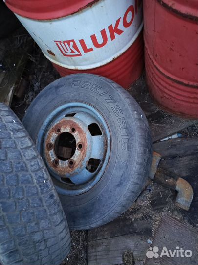 Колеса в сборе на газель