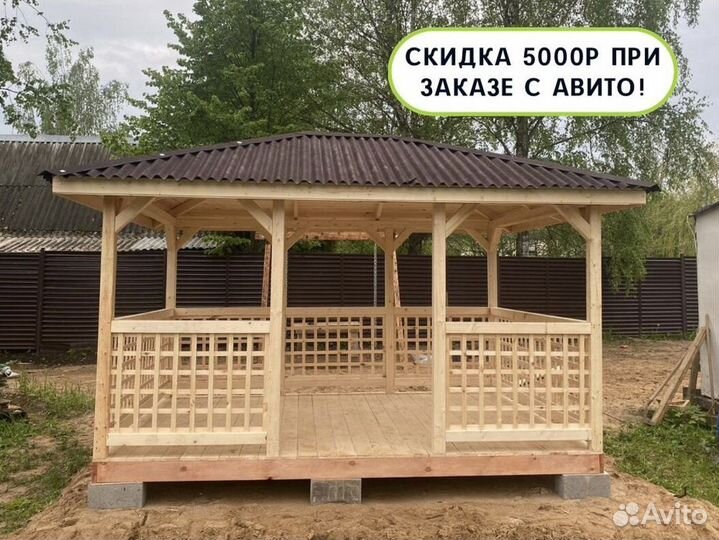 Летняя беседка