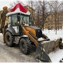 Аренда экскаватора погрузчика услуги трактора, Москва