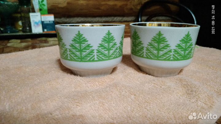 Чайные чашечки Фарфор СССР 