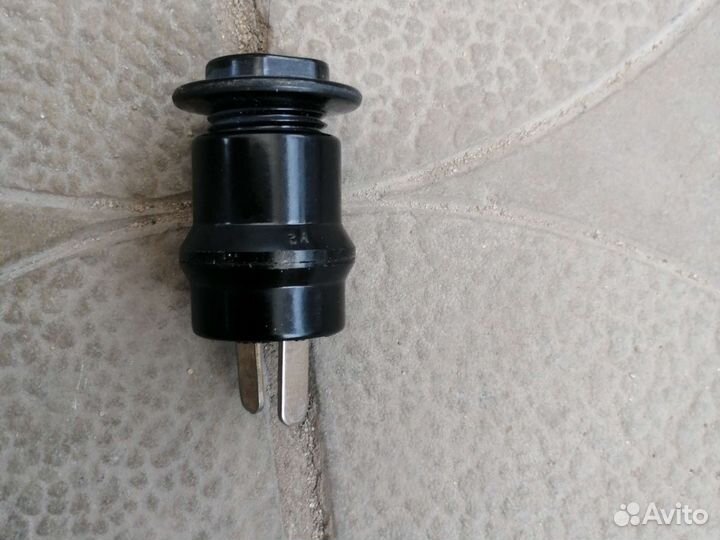 Электровилка, розетка СССР у-87-рб плоские контакт