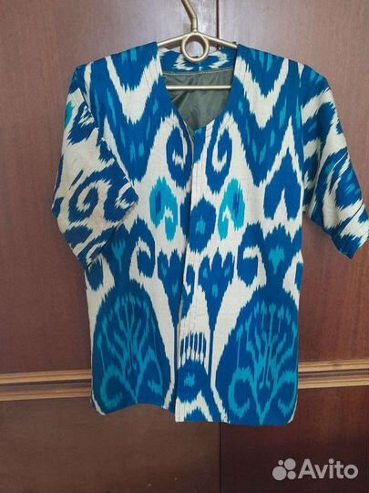 Халат женский длинный шелковый