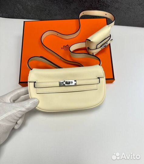 Сумка hermes kelly moove 19 veau swift