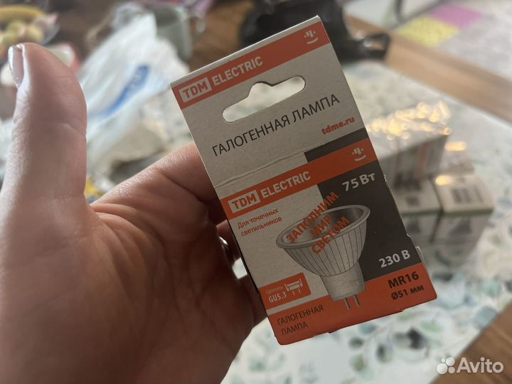 Галогеновые лампы mr16 для точечных светильников