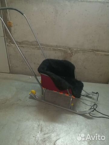 Детские санки с колесами