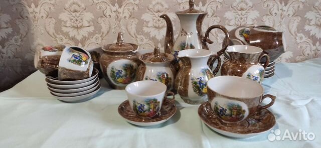 Чайно кофейный сервиз Мадонна 30 предметов