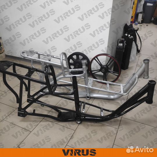 Рама на электровелосипед металл