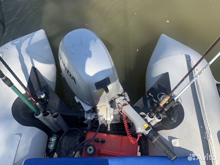 Лодка Solar 400 +матор хонда 20
