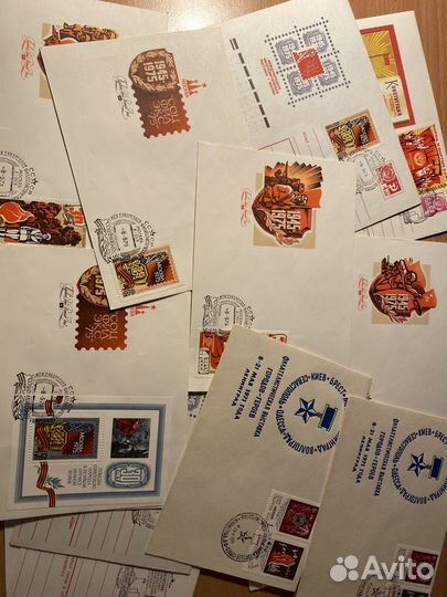 Почтовые конверты СССР