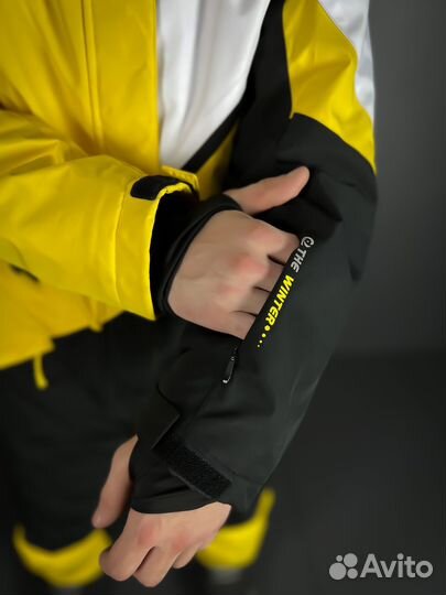 Комбинезон горнолыжный унисекс The Winter Жёлтый