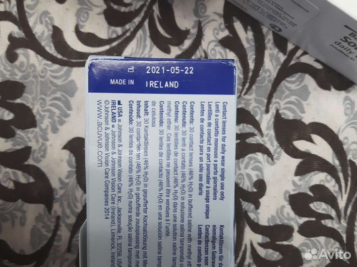 Линзы acuvue trueye -6.5