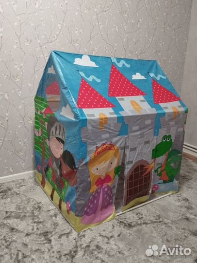 Каркасный игровой детский домик палатка