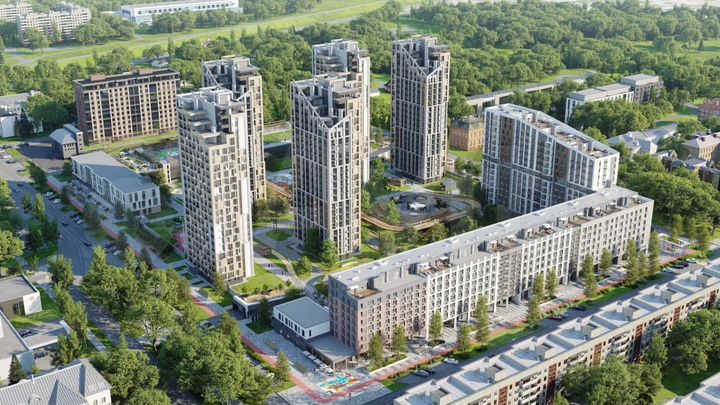 1-к. квартира, 43,2 м², 7/23 эт.