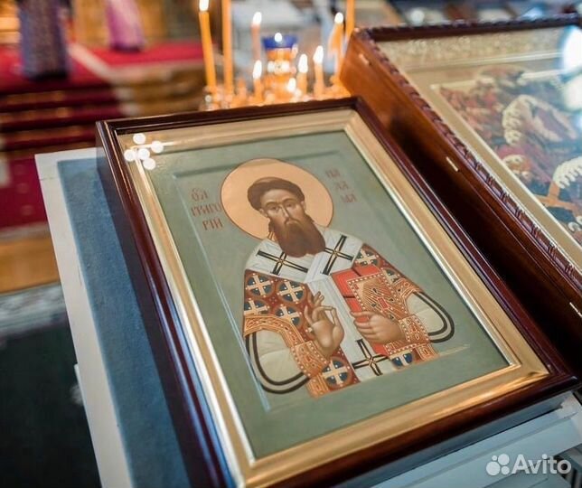 Рукописная икона для храма