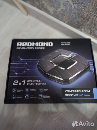Робот пылесос redmond rv-r250