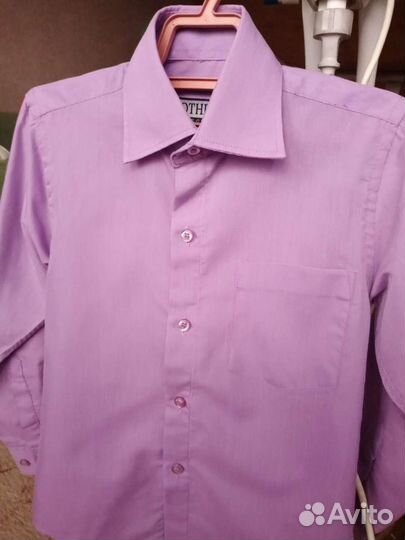 Рубашки для мальчиков 116-122
