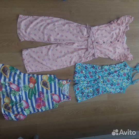 Вещи на девочку пакетом(фирменные).р.134