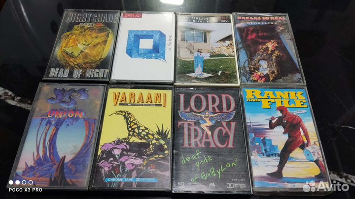 Фирменные кассеты US, UK, GmbH, Holland, Sweden