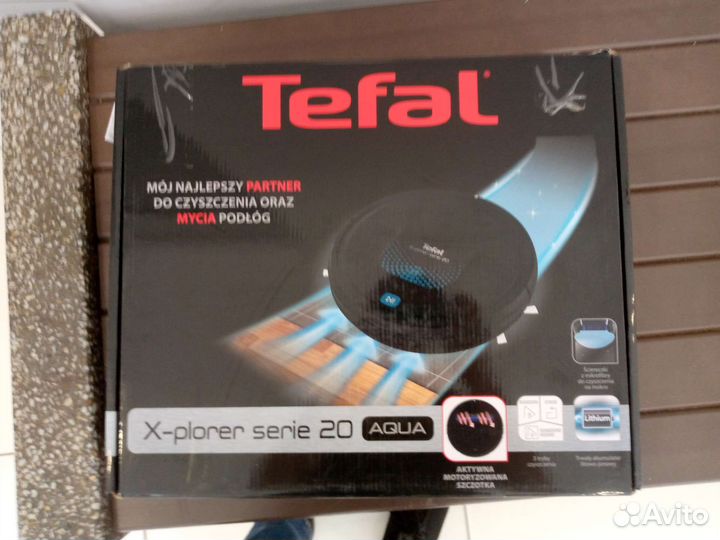 Робот пылесос tefal