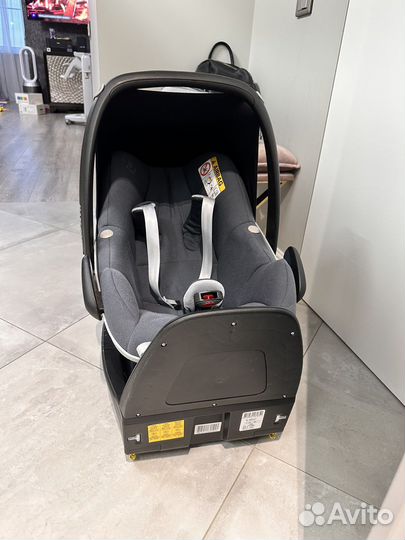Детское автокресло от 0 maxi cosi pebble с базой