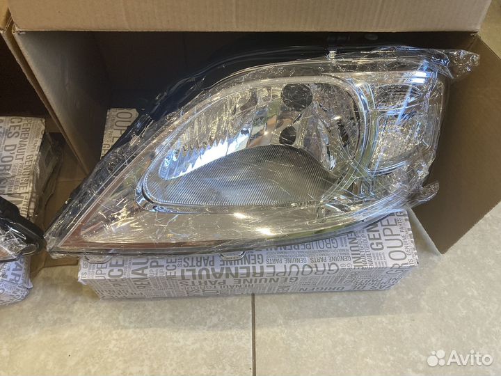 Фара Рено Логан Ларгус Renault