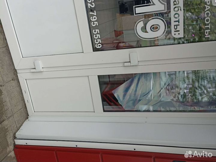 Пластиковые двери пвх бу