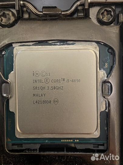 Комплект i5 4690 + z97x + 16gb ddr3 + кулер