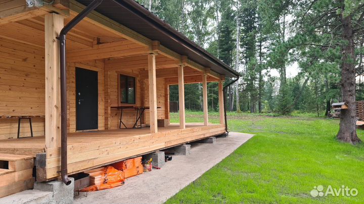 Дом из профилированного бруса 150 м2