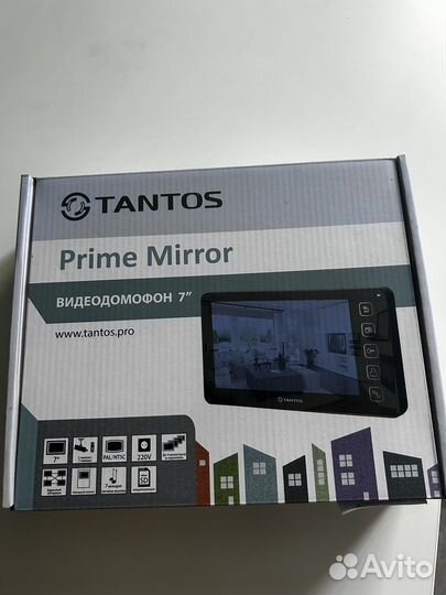 Видеодомофон Tantos Prime Mirrow VZ