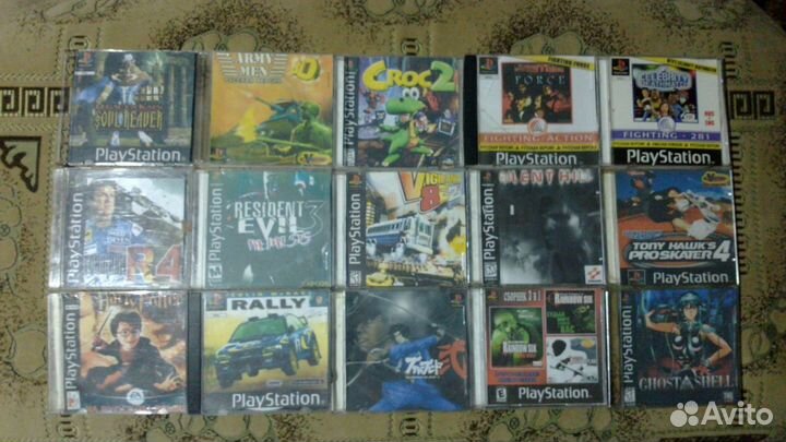 Диски Playstation 1