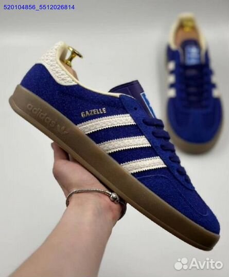 Кроссовки Adidas Gazelle Navy (Арт.67079)