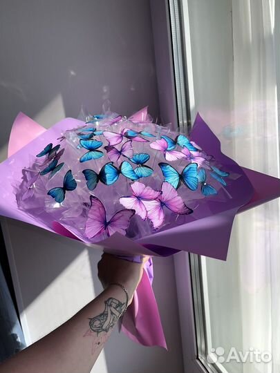 Букет из бабочек