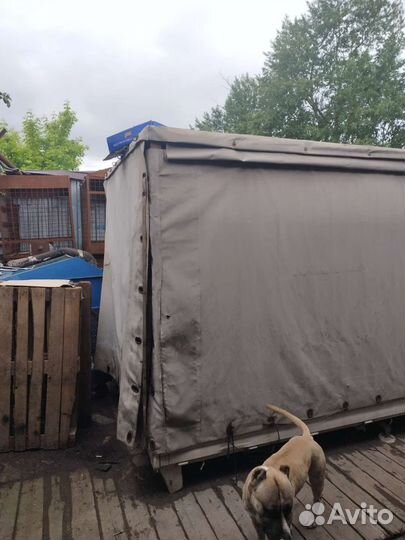Кузов бортовой тентованный