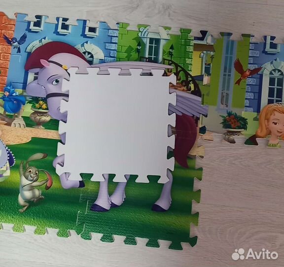 Мягкий коврик пазл