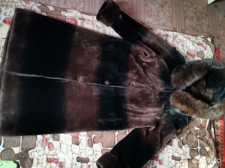 Шуба мутоновая 50 52 размер