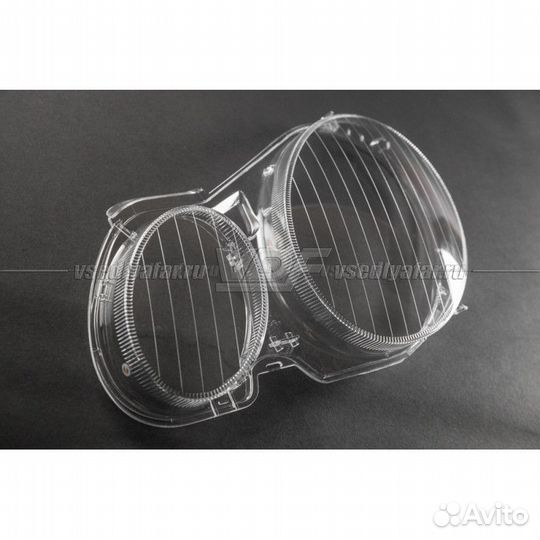 Стекло для фары Mercedes W211 (2002-2009) Левое