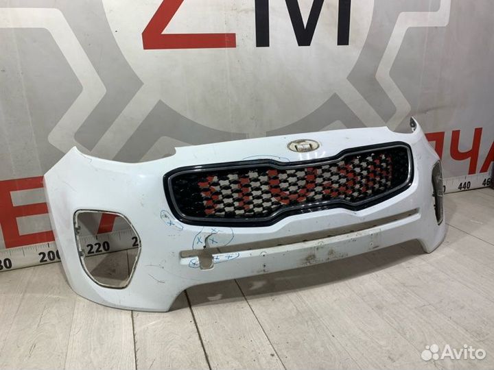 Бампер передний Kia Sportage 4 QL 2016-Нв