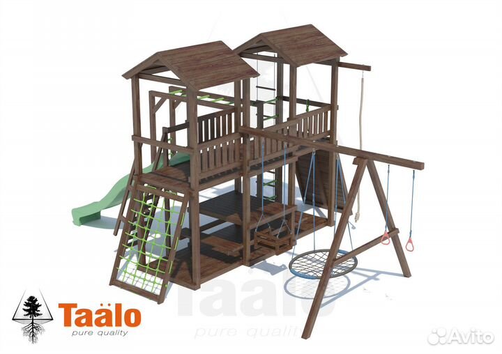 Серия D1 модель 3, детская игровая - площадка