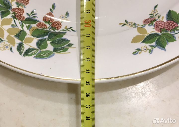 Блюдо Малина зик, 35 см