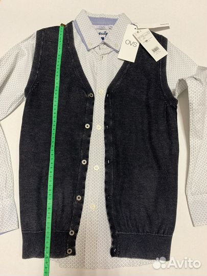 Рубашка и жилетка для мальчика