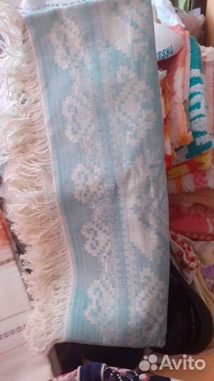 Простыни бел.полотенца махр.скатерти лен новое