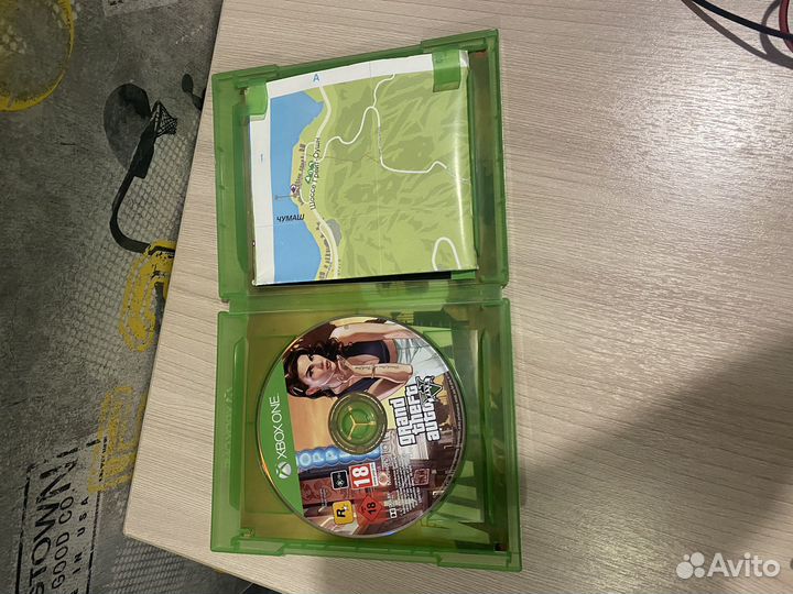 Игры на xbox one диски GTA 5
