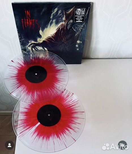 Винил In Flames Foregone Clear Red Splatter 2xLP