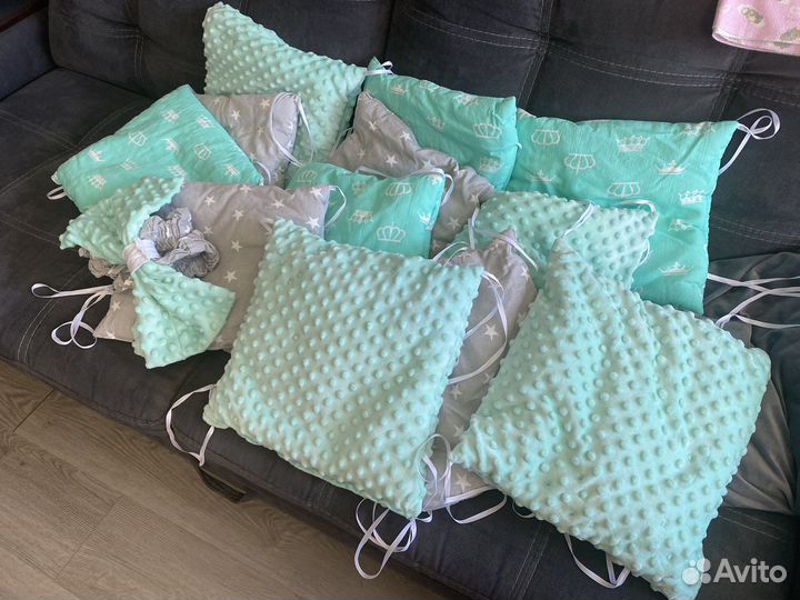 Бортики в детскую кроватку