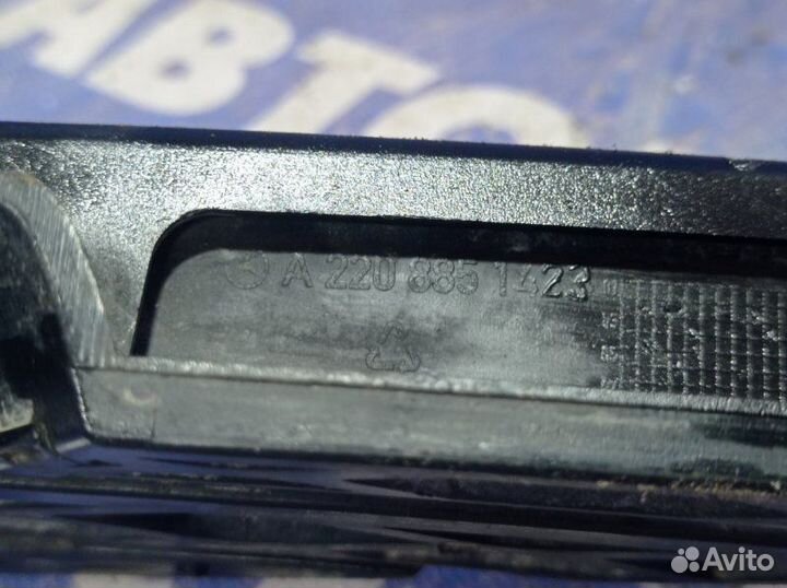 Решетка в бампер Mercedes-Benz W220 седан 2000