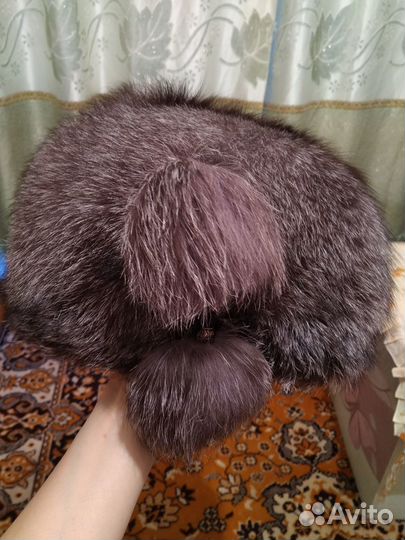 Чернобурка шапка