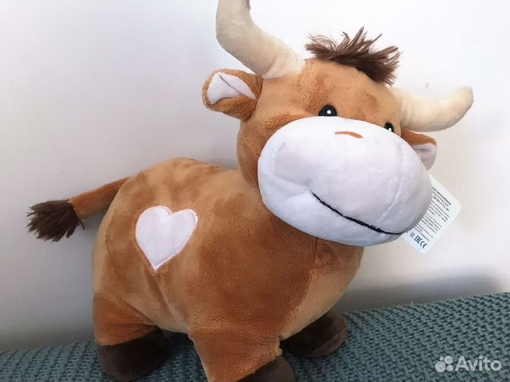 Мягкая игрушка бычок