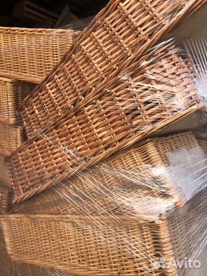 Корзина плетеная бу