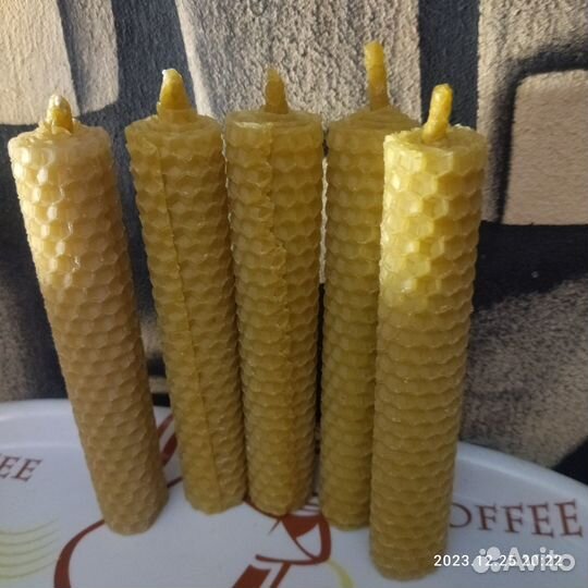 Свечи из натуральной вощины